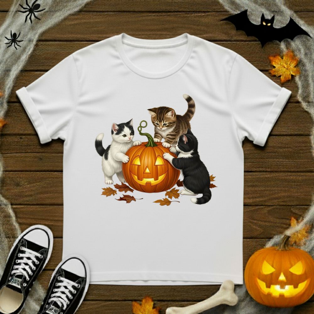 Pumpkin & Kittens T-Shirt