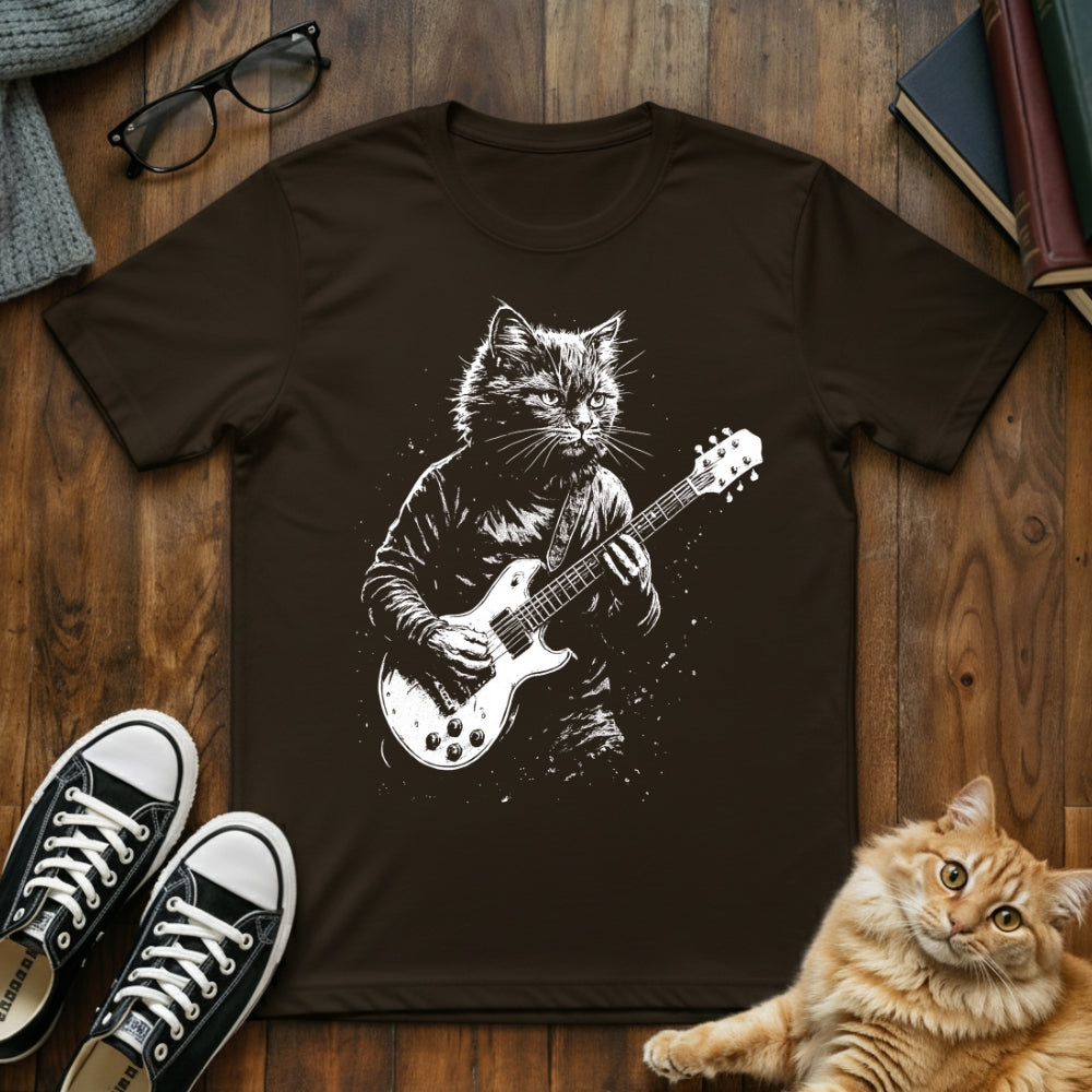 Rockstar Cat T-Shirt