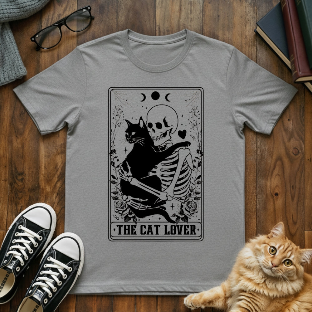 The Cat Lover Tarot Card T-Shirt