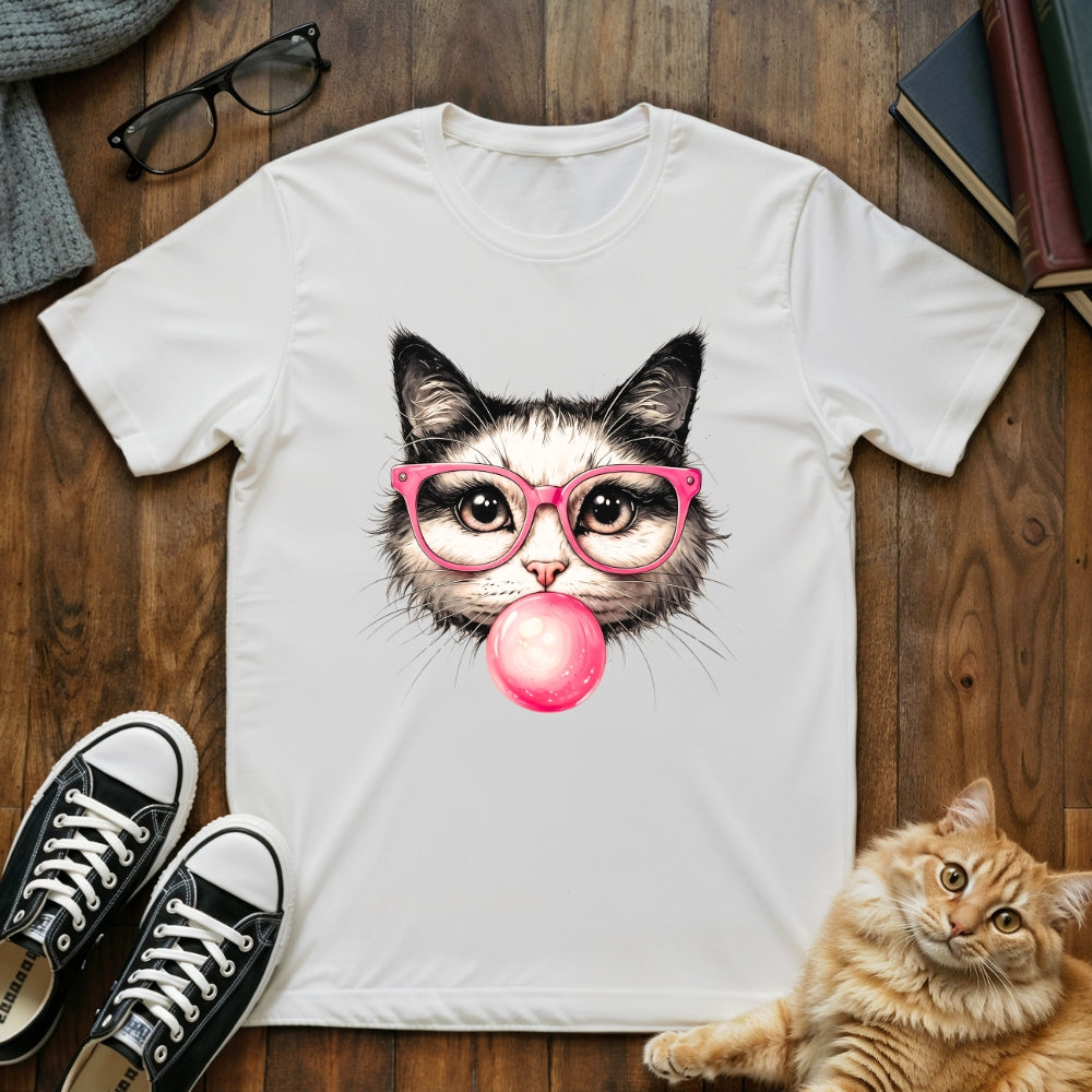 Bubblegum Cat T-Shirt