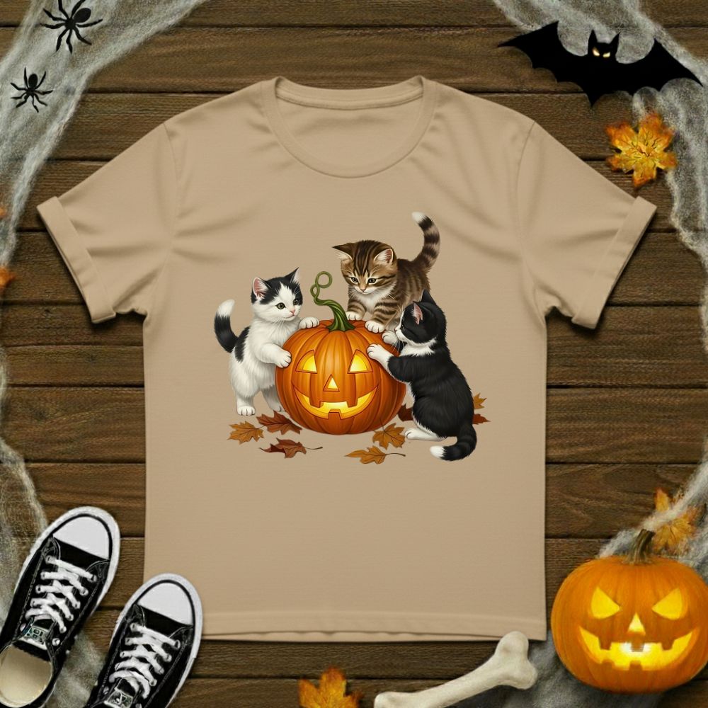 Pumpkin & Kittens T-Shirt
