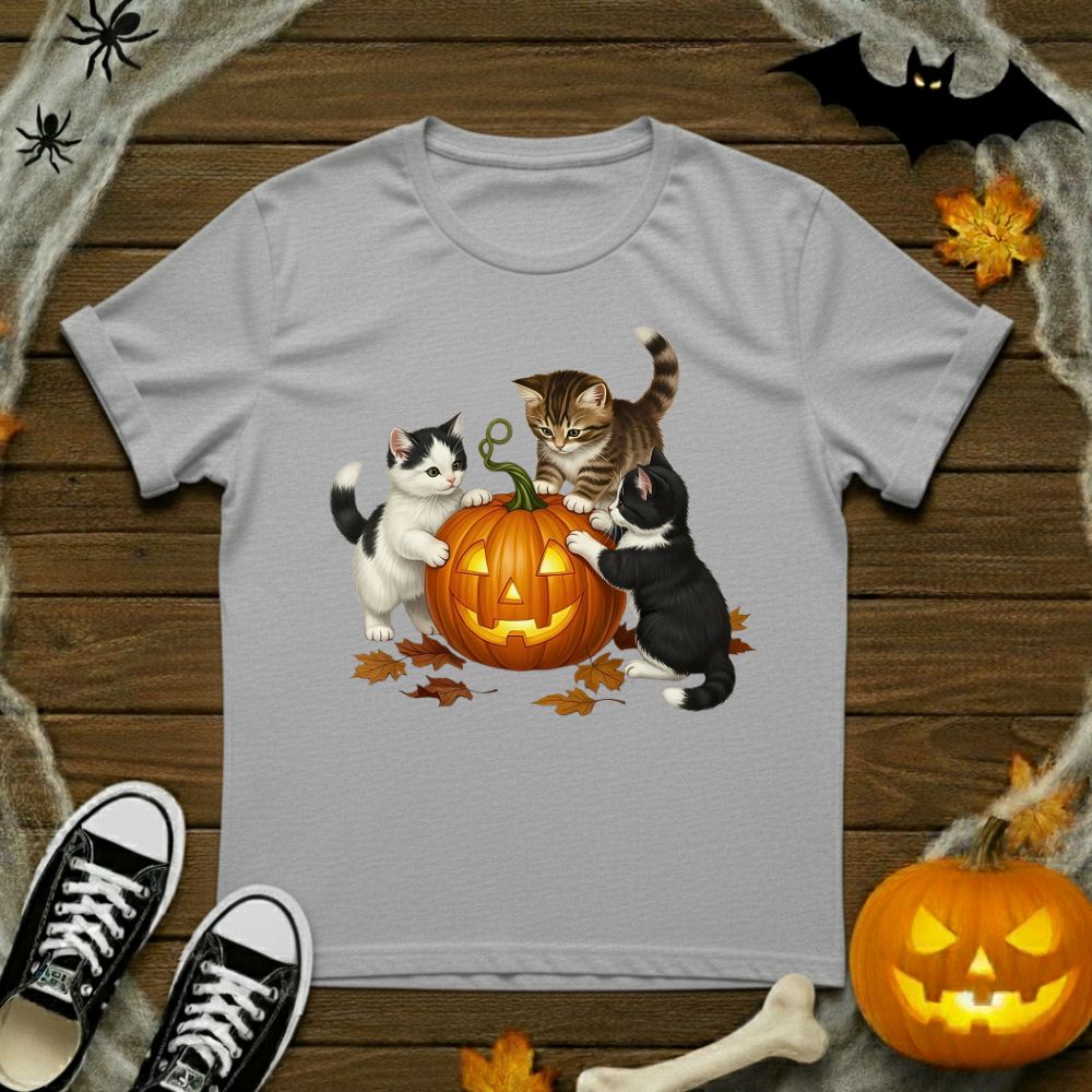 Pumpkin & Kittens T-Shirt
