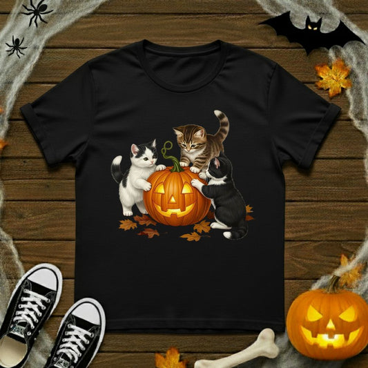 Pumpkin & Kittens T-Shirt