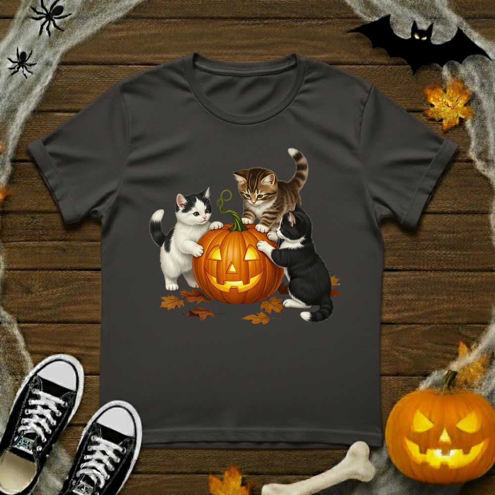 Pumpkin & Kittens T-Shirt