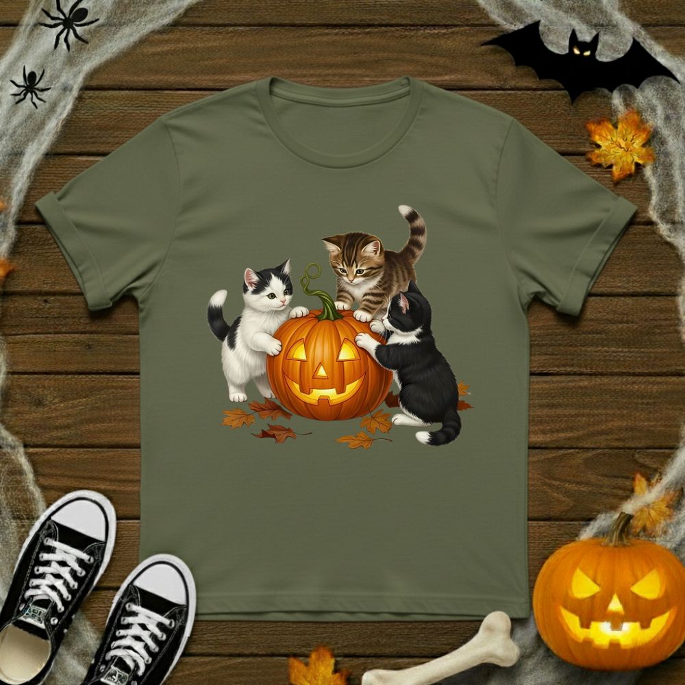 Pumpkin & Kittens T-Shirt