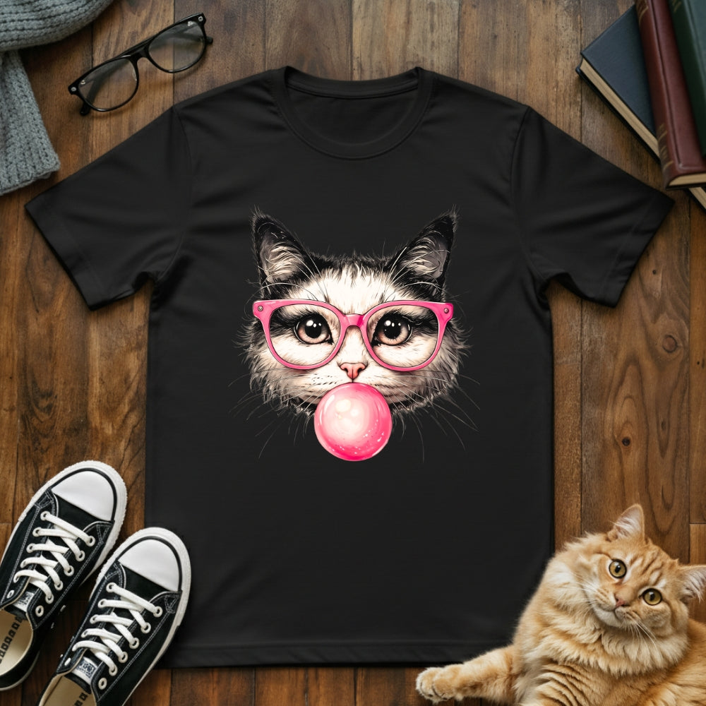 Bubblegum Cat T-Shirt