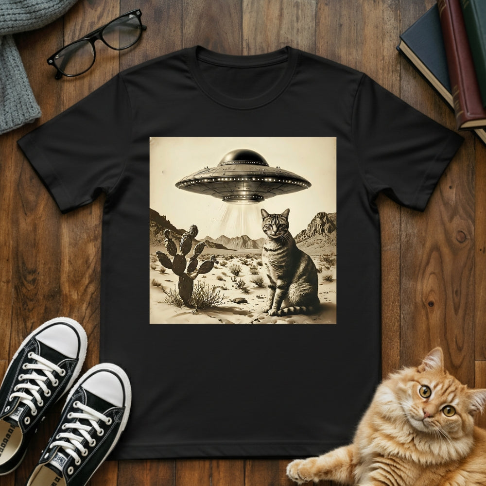 Vintage UFO Cat T-Shirt