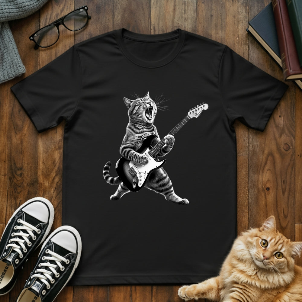 Rockstar Cat T-Shirt