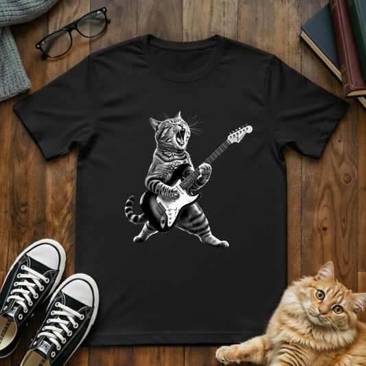 Rockstar Cat T-Shirt