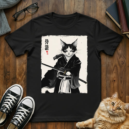 Samurai Cat T-Shirt