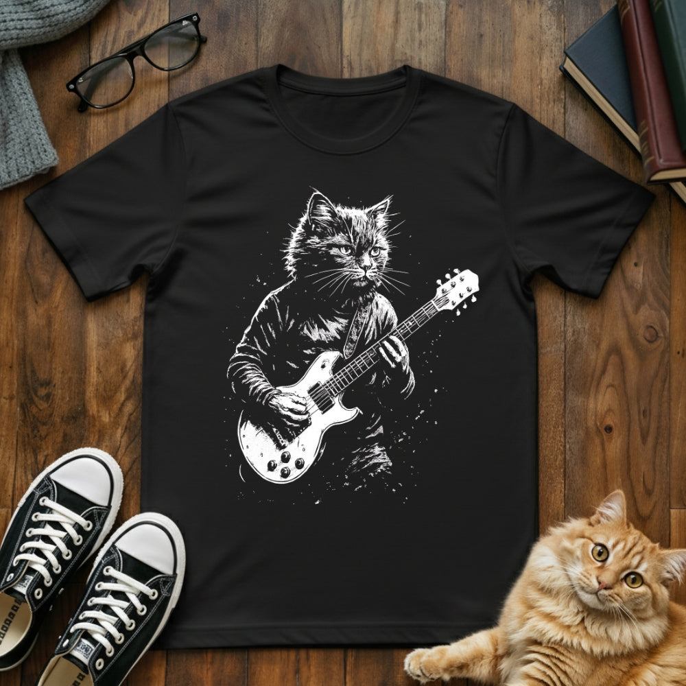 Rockstar Cat T-Shirt