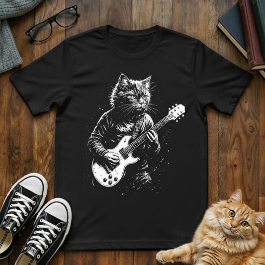 Rockstar Cat T-Shirt