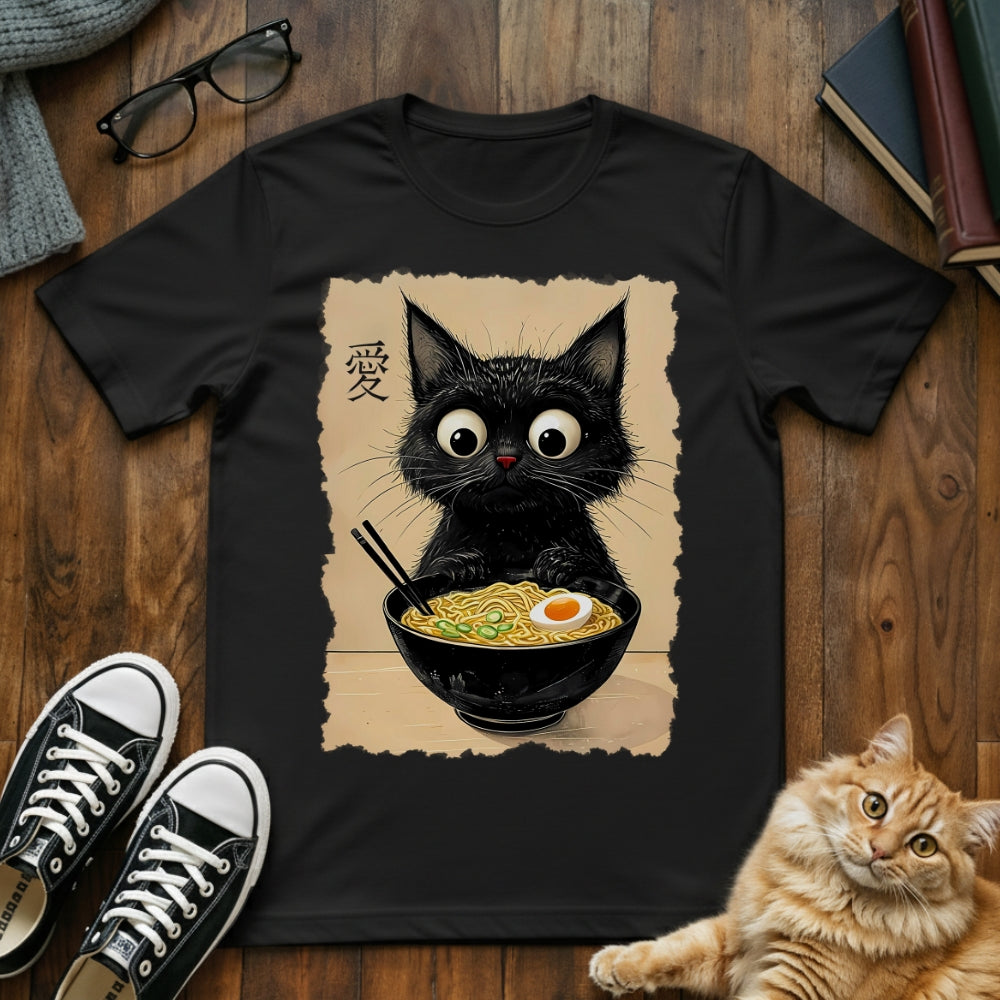 Black Cat Ramen T-Shirt