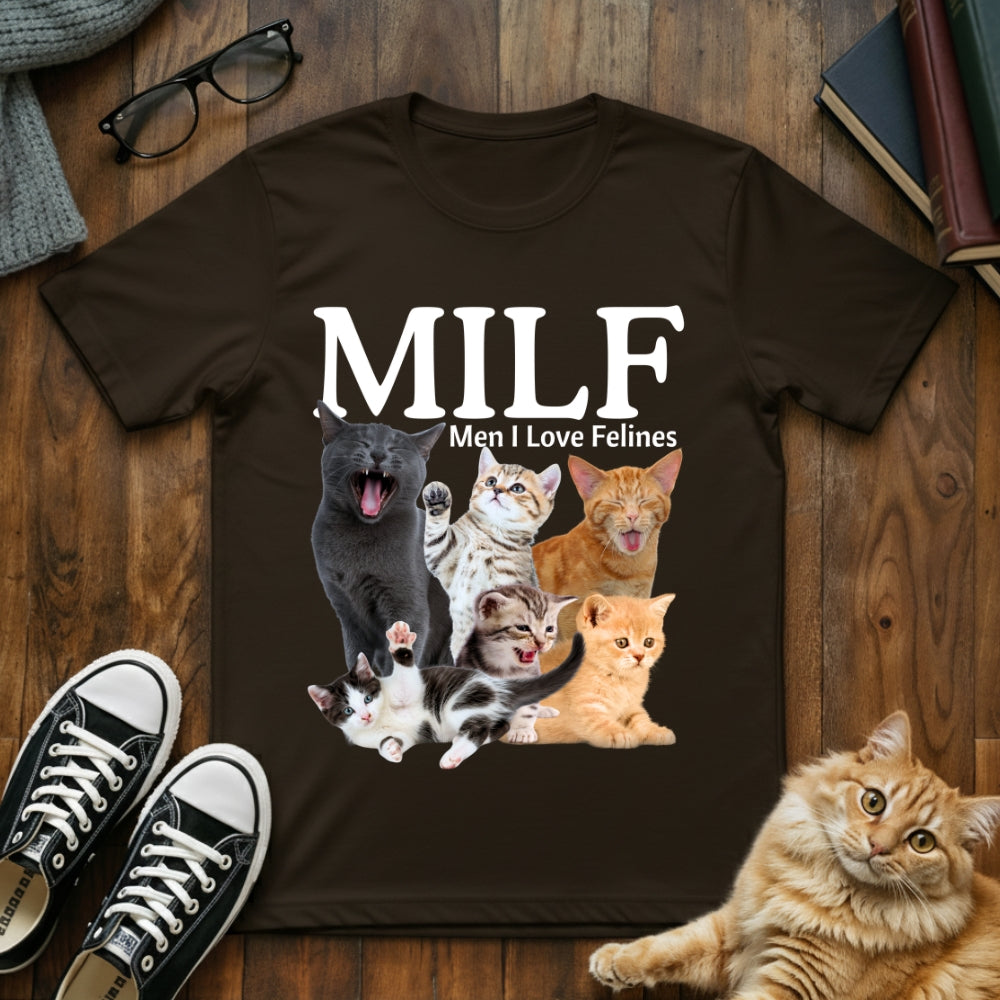 Man I Love Felines T-Shirt