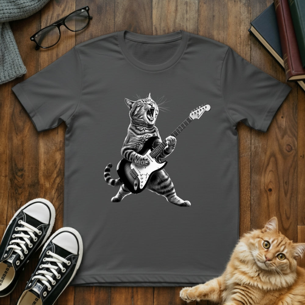 Rockstar Cat T-Shirt
