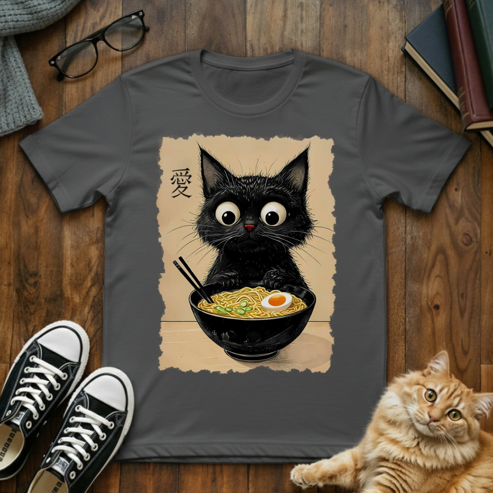 Black Cat Ramen T-Shirt