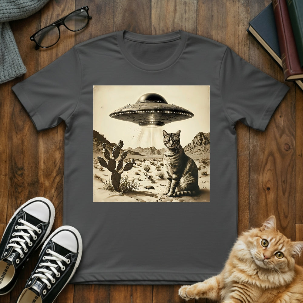 Vintage UFO Cat T-Shirt