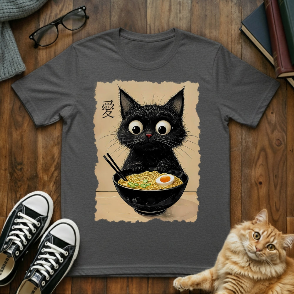 Black Cat Ramen T-Shirt