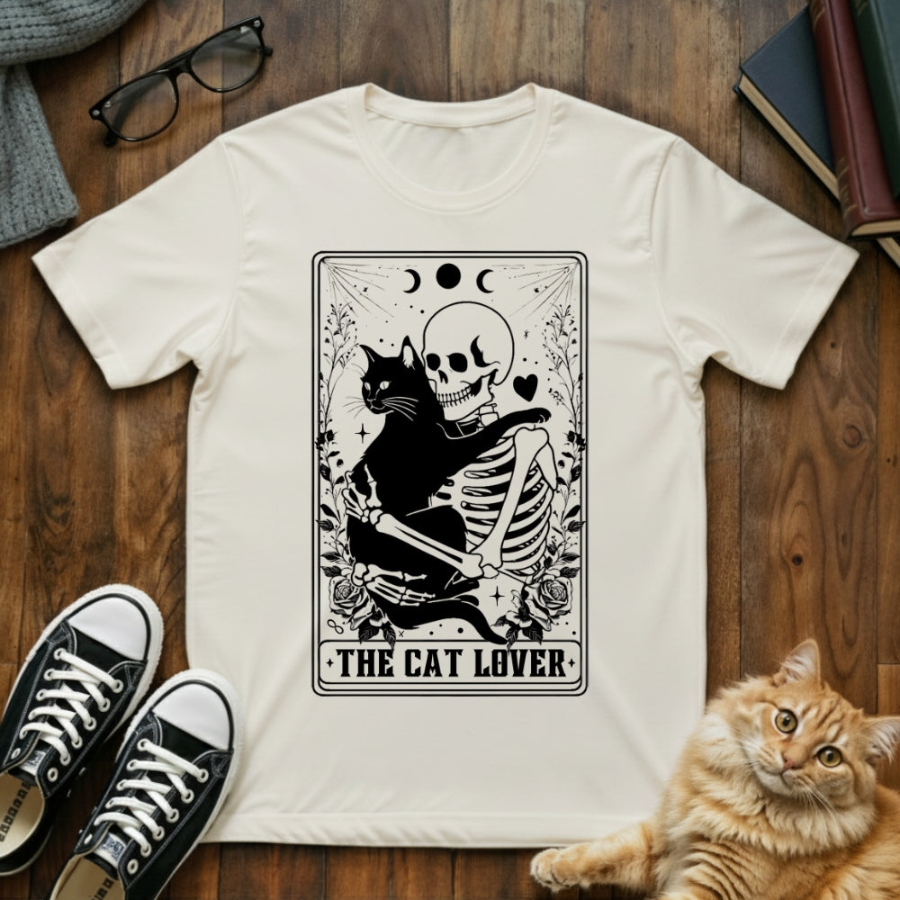The Cat Lover Tarot Card T-Shirt