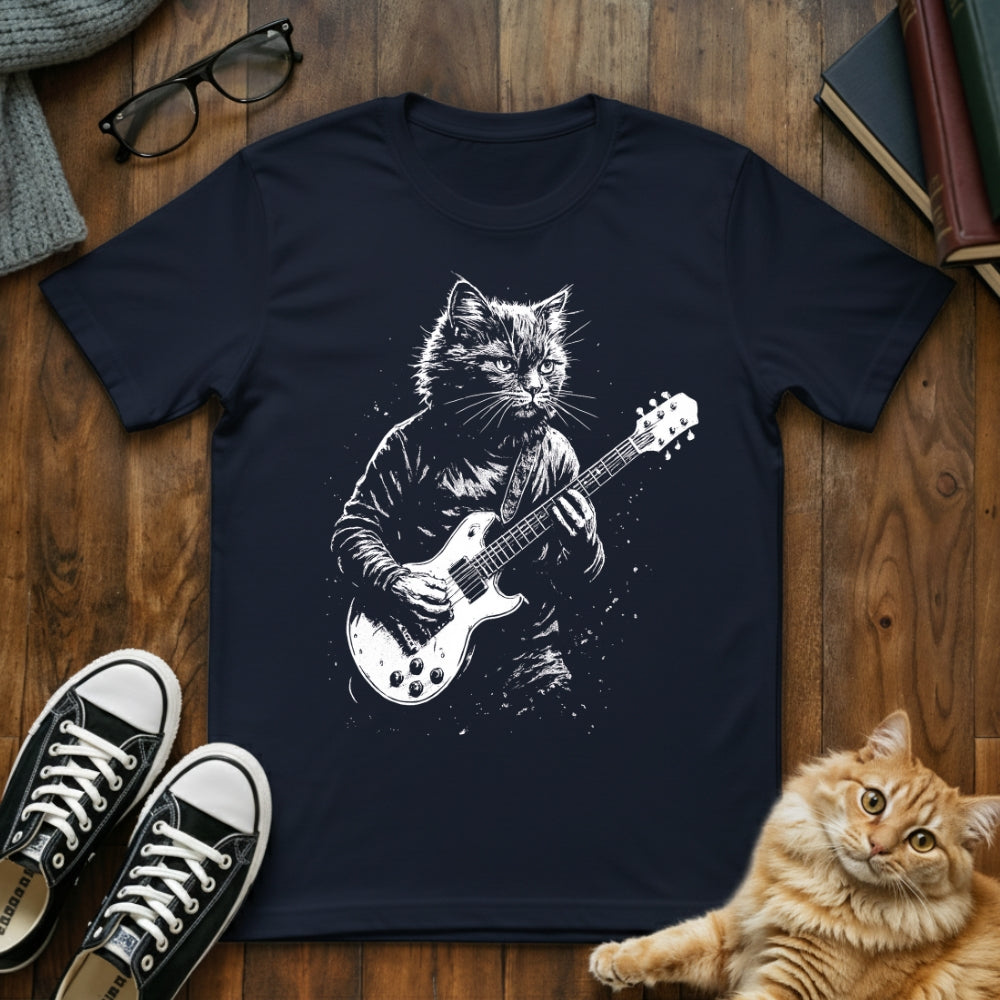 Rockstar Cat T-Shirt