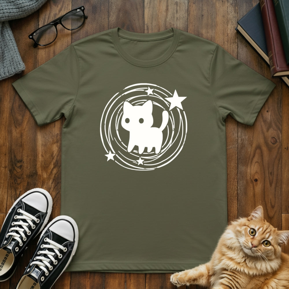 90s Y2K Cat T-Shirt