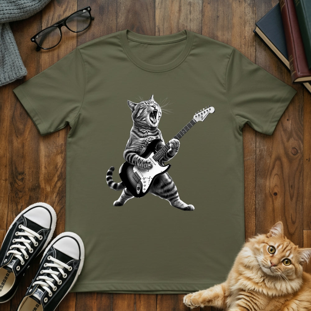 Rockstar Cat T-Shirt