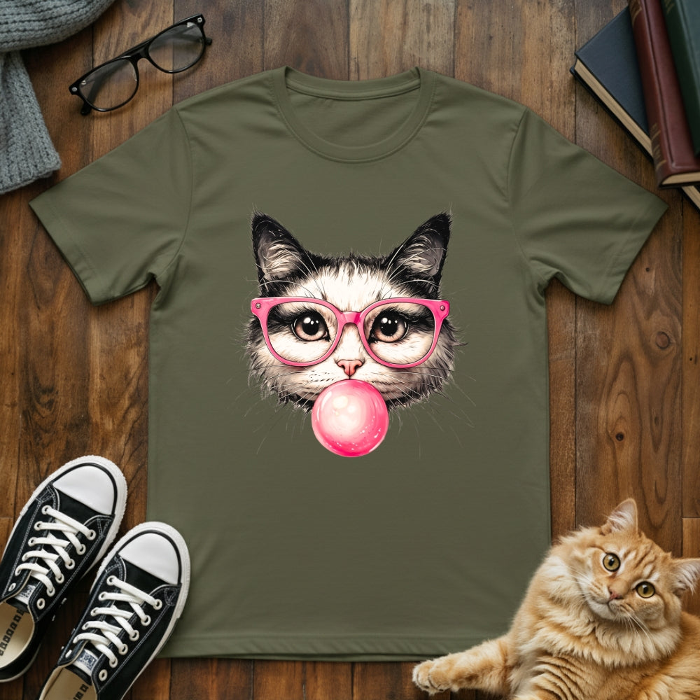 Bubblegum Cat T-Shirt