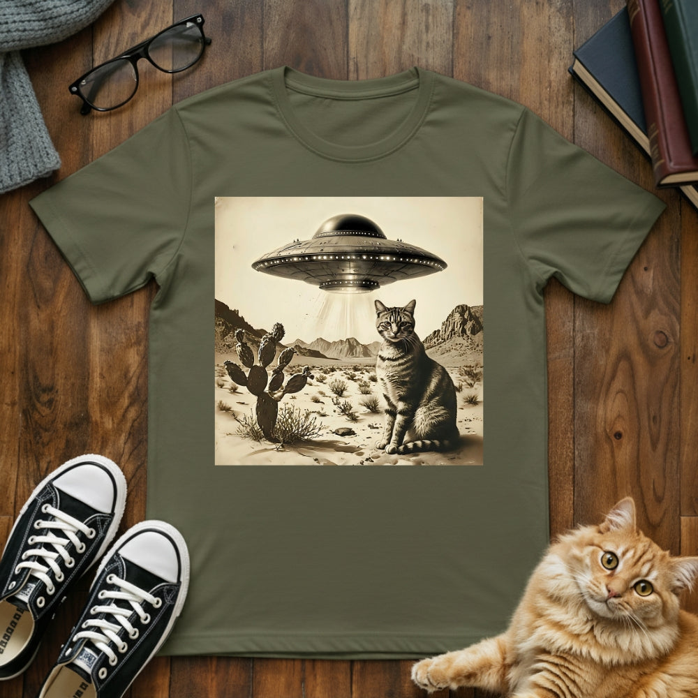 Vintage UFO Cat T-Shirt