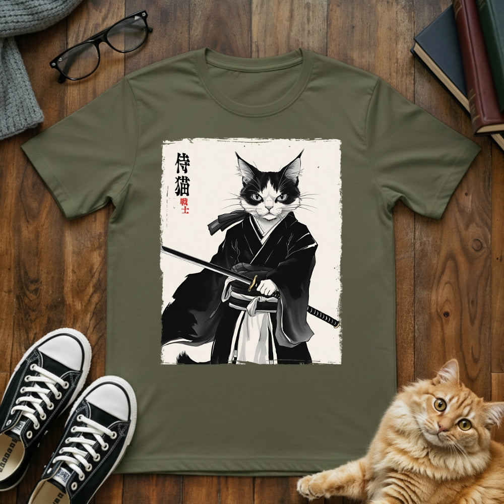 Samurai Cat T-Shirt