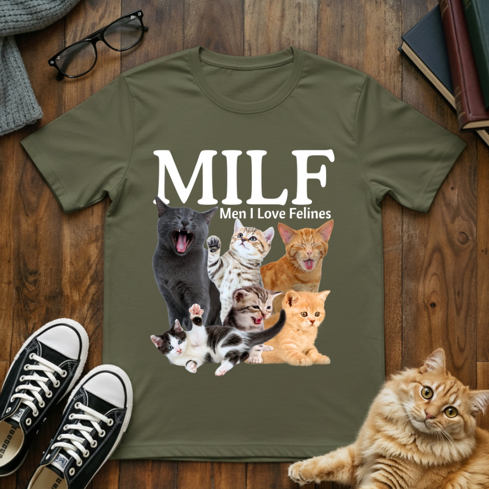Man I Love Felines T-Shirt