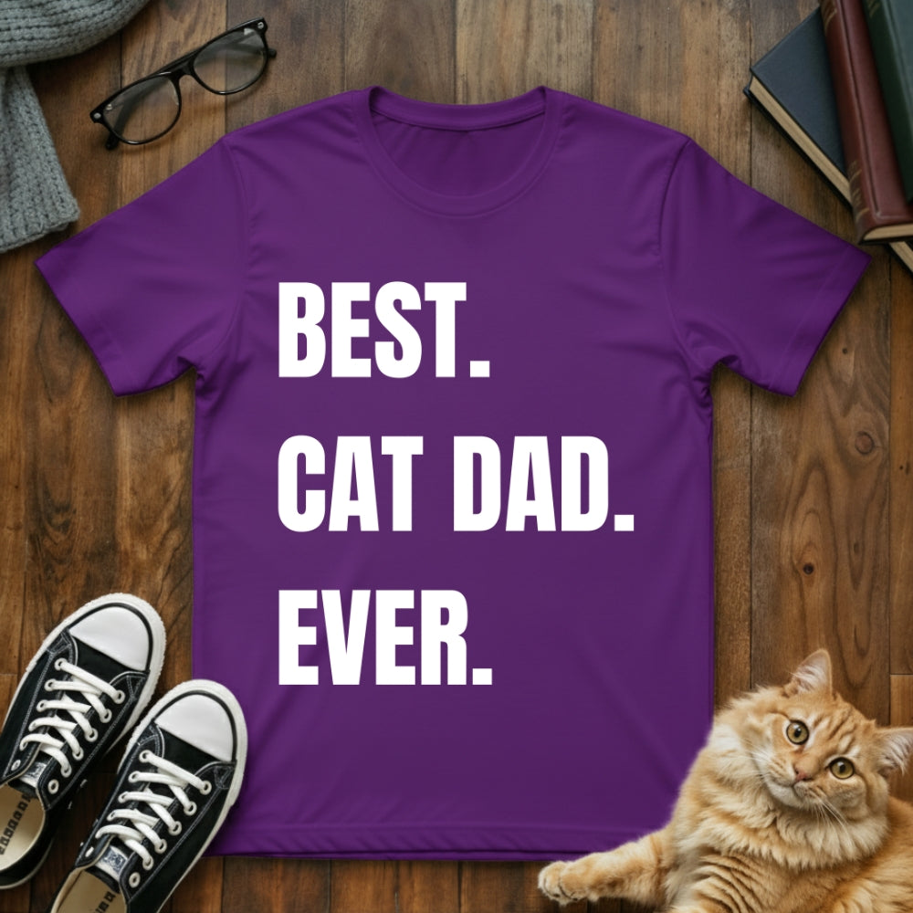 Best Cat Dad Ever T-Shirt