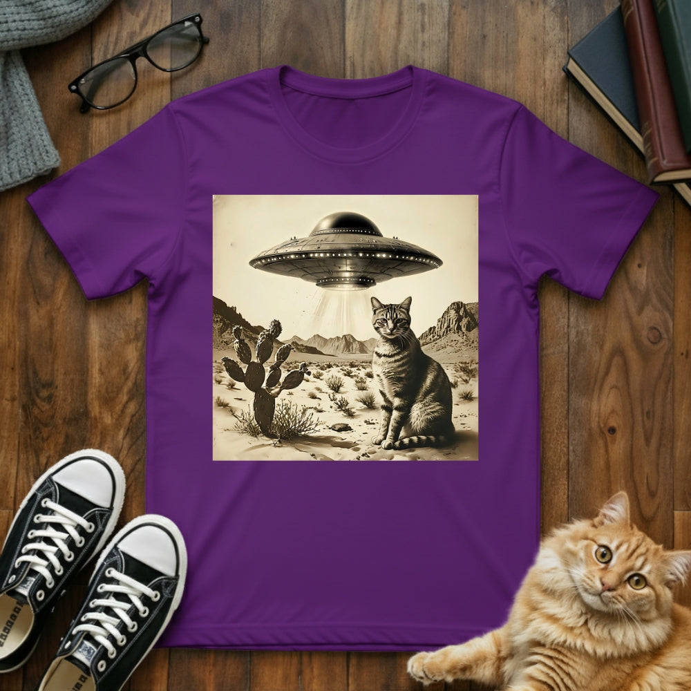 Vintage UFO Cat T-Shirt