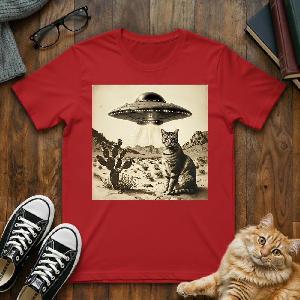 Vintage UFO Cat T-Shirt