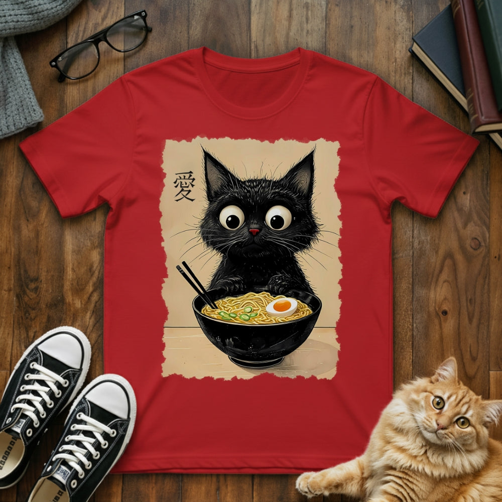 Black Cat Ramen T-Shirt