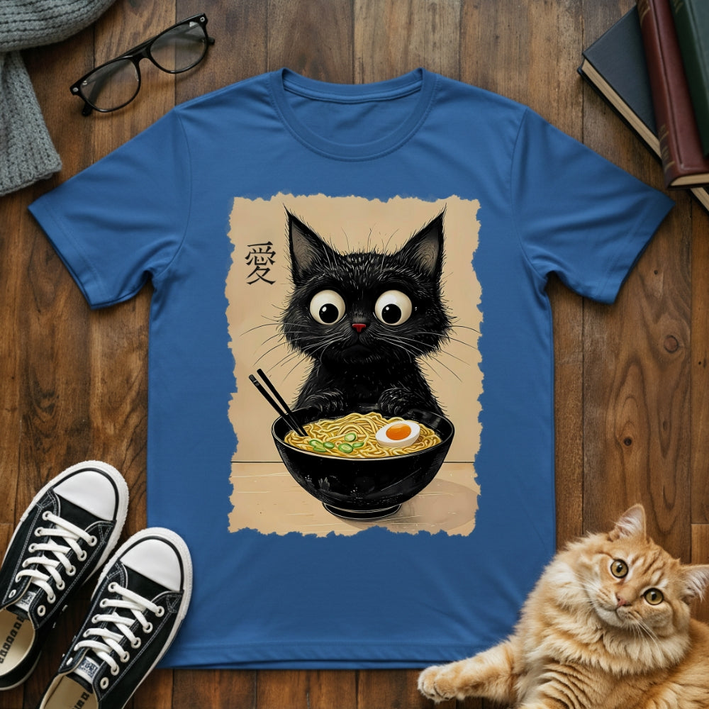 Black Cat Ramen T-Shirt