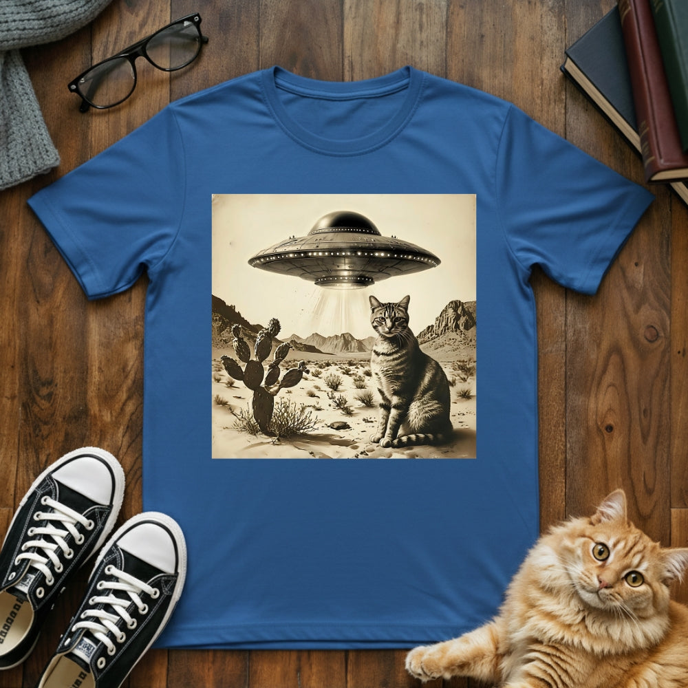 Vintage UFO Cat T-Shirt