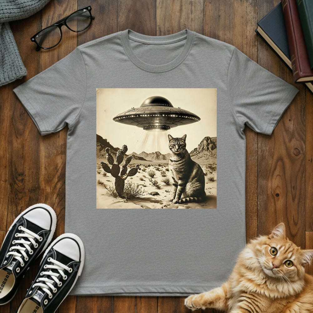 Vintage UFO Cat T-Shirt