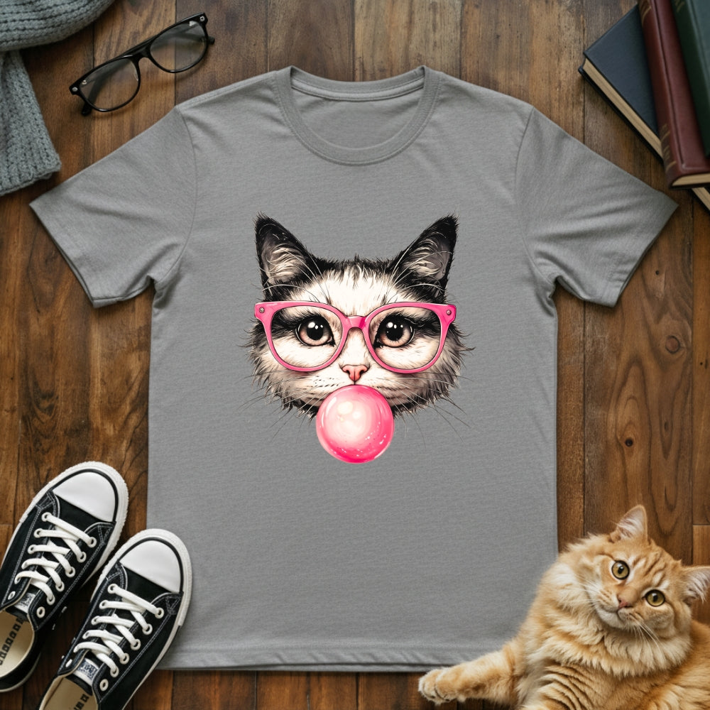 Bubblegum Cat T-Shirt
