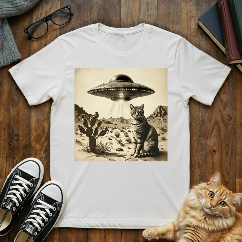 Vintage UFO Cat T-Shirt