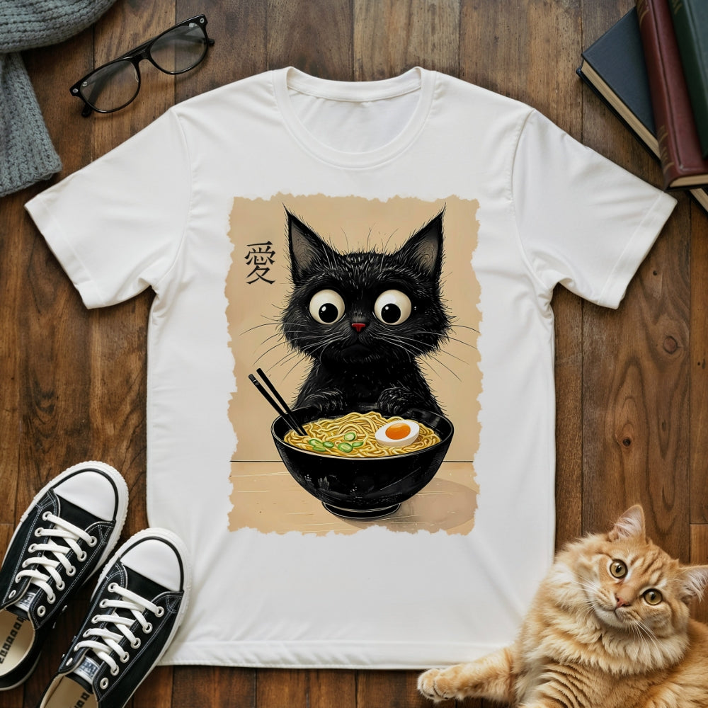 Black Cat Ramen T-Shirt